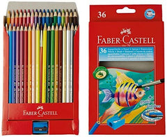 FABER-CASTELL Cardboard packet of 36 color (Fish) - Al Masam Stationery LLC