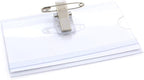 PVC Name Badge with Clip for Office & Events