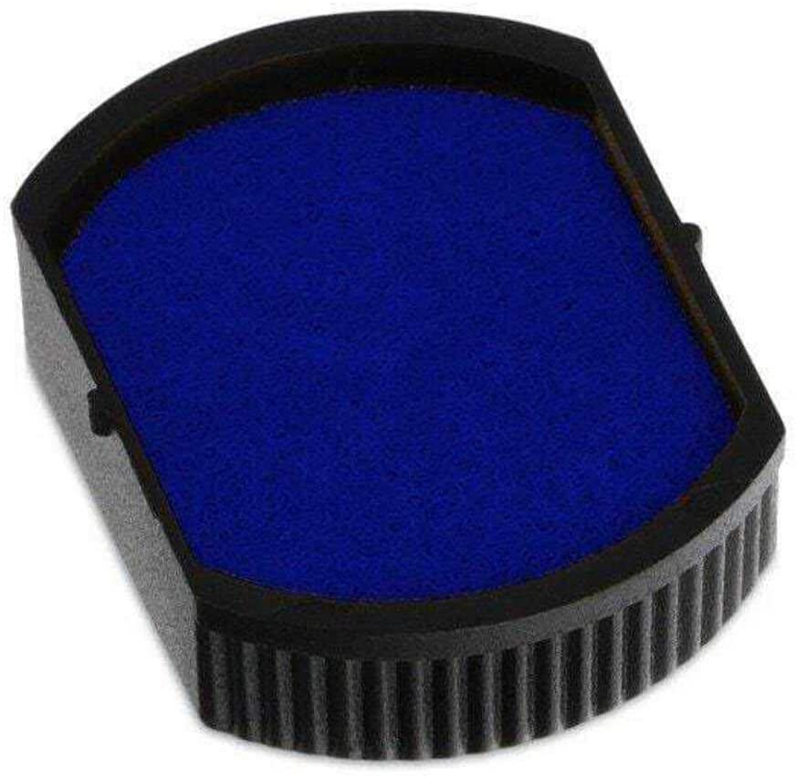 Upgrade your COLOP 17R stamp with a blue spare pad for crisp and clear impressions every time. The durable design ensures long-lasting use, saving you time and money. Keep a spare on hand for convenient replacement and never miss a beat. Trust COLOP for professional stamping results.  Gives thousands of crisp clear impressions The high quality ink is document proof. Non-toxic and anti-dry out formula