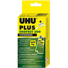 UHU PLUS End Fest 2X75ML (163 gm)
