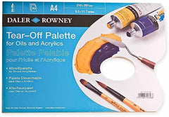 Daler Rowney Acrylic Tear-Off Palette A4