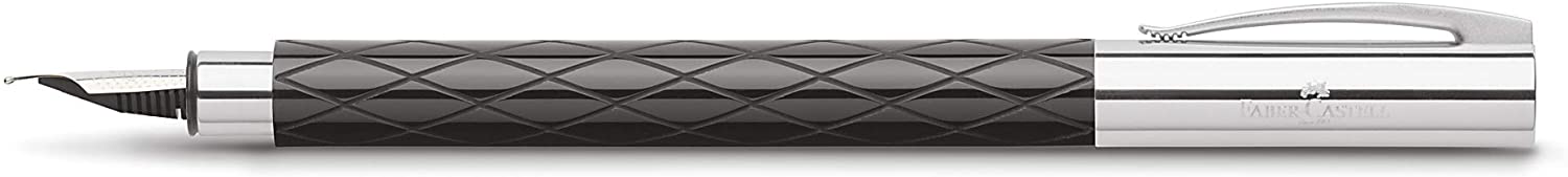 FABER-CASTELL F PEN AMBITION ROMBUS B BLACK - Al Masam Stationery LLC