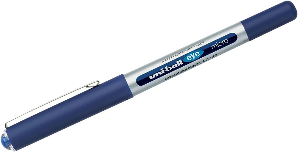 Mitsubishi Eye Needle Roller Pen 0.5mm Blue - Al Masam Stationery LLC Main image