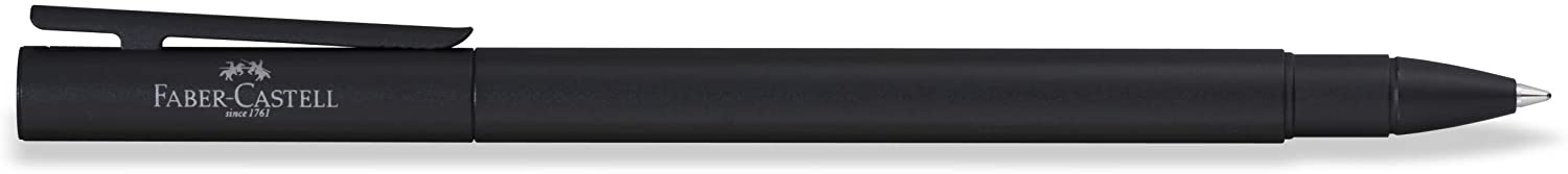 FABER-CASTELL Roller Neo Slim Metal Black,Black - Al Masam Stationery LLC