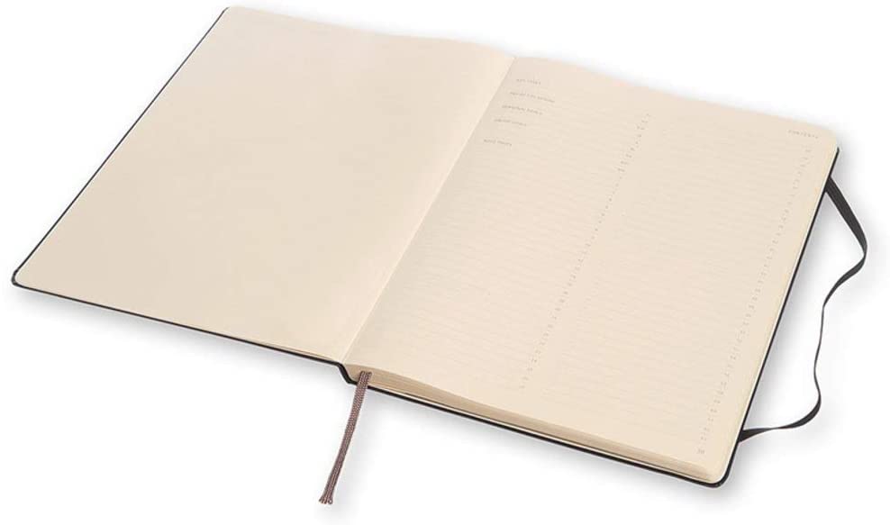 Moleskine Professional Extra Large Hard Notebook Black - Al Masam Stationery LLC