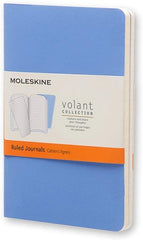 Moleskine Volant Ruled Pocket Notebook Royal Blue