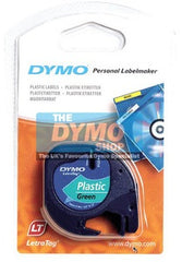 DYMO TP 12MMX4M LT PLASTIC GRN - Al Masam Stationery LLC