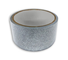 Glitter Tape Silver - Al Masam Stationery LLC
