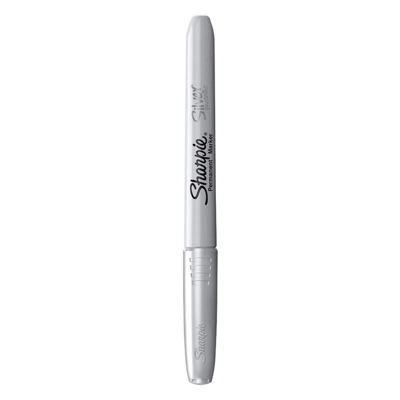 Sharpie Permanent Marker Metallic Silver - (SP-1986004) - Al Masam Stationery LLC