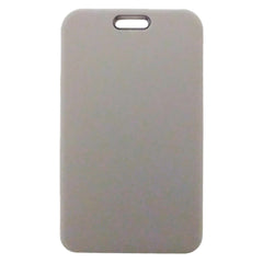 ID Card Holder With Rubber Back Gray - Al Masam Stationery LLC