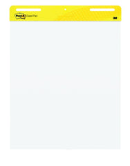 Post-it Super Sticky Easel Pad 25 x 30 in 77.5 x 63.5cm White Paper