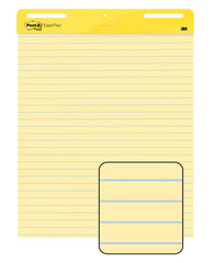 Post-it Super Sticky Easel Pad 25 x 30 in Yellow Paper