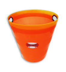 Dustbin PVC Orange - Al Masam Stationery LLC