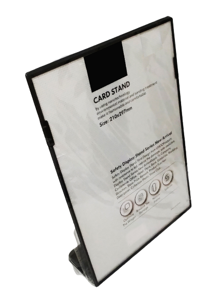 Display Stand L Shape A4 Size Black - Al Masam Stationery LLC