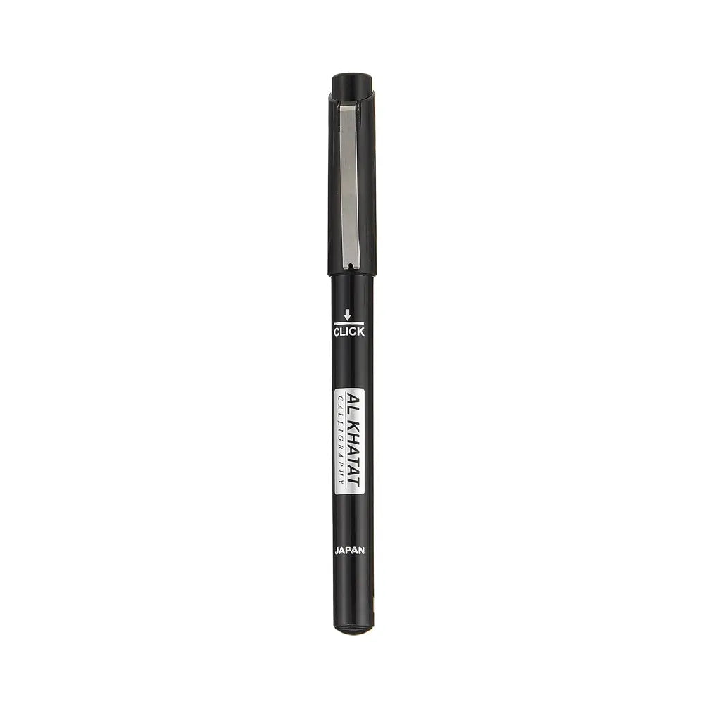 Al Khatat Calligraphy Pen 3.0 mm Black – Broad Fibre Tip Lettering Pen