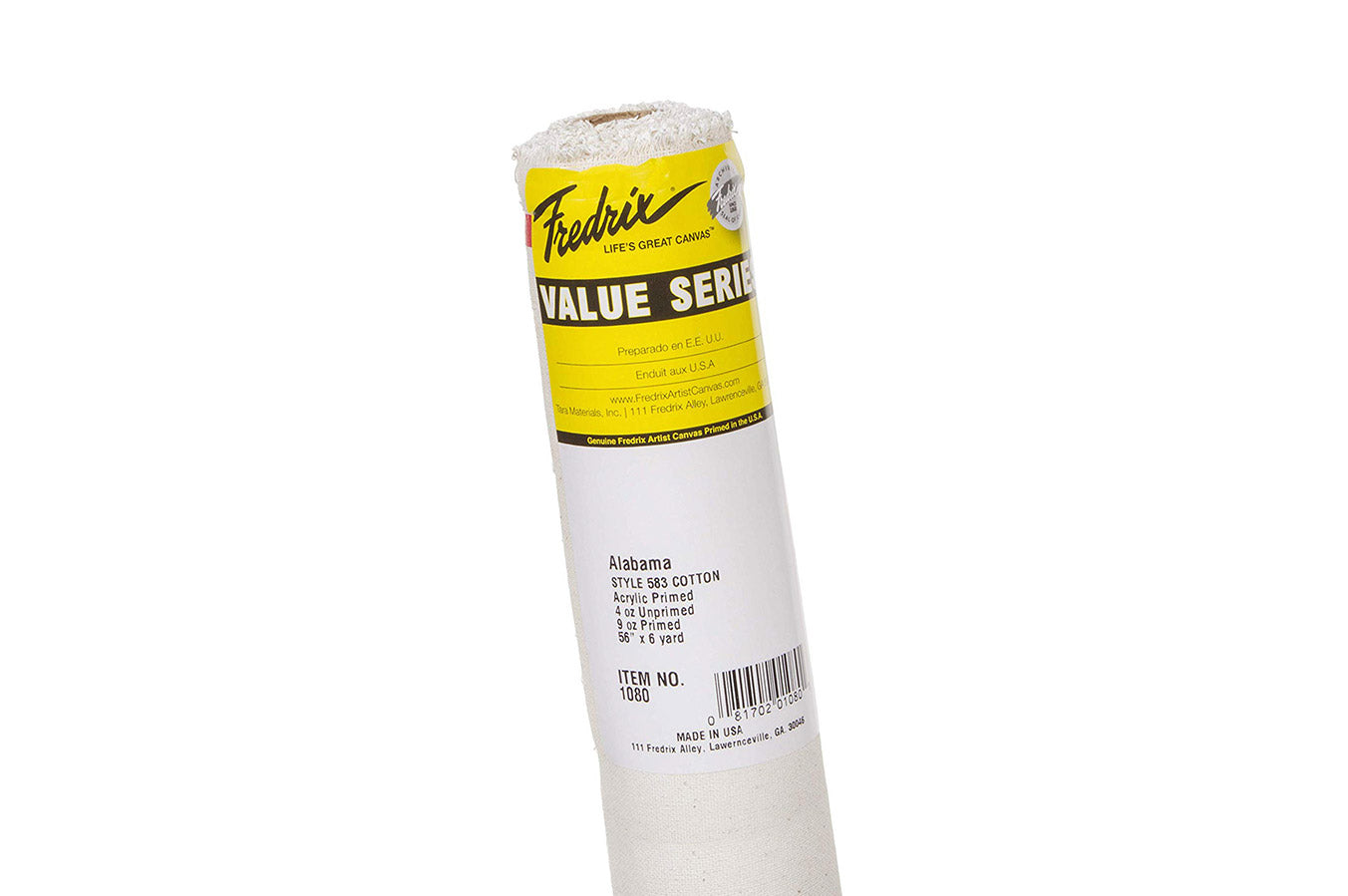 TARA ACRYLIC PRIMED COTTON CANVAS ROLL 56" X 6 YD - Al Masam Stationery LLC