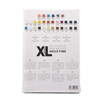 PEBEO XL FINE OIL SET 30 ASSORTED 20 ML TUBES WITH BRUSH - Al Masam Stationery LLC