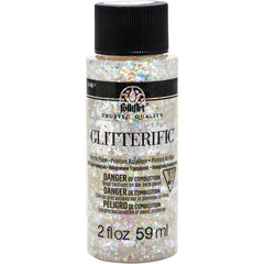 Folkart Glitterific Water Based Paints - Clear Hologram 59Ml - MSP 5874 - Al Masam Stationery LLC