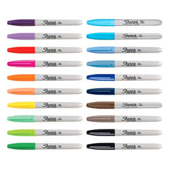 Sharpie Peacock Pack Permanent Marker Assorted 28 Pieces