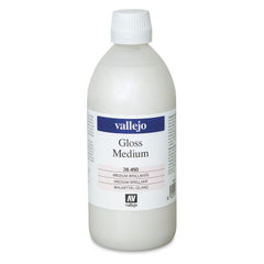 VALLEJO GLOSS MEDIUM 450-500ML - Al Masam Stationery LLC