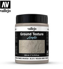 VALLEJO GROUND TEXTURES 213-200ML. ROUGH GREY PUMICE - Al Masam Stationery LLC