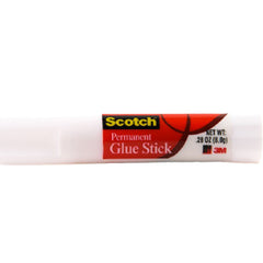Scotch Glue Stick Permanent White 0.28 oz