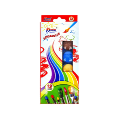 SADAF WATER COLOUR CAKE 12 COLOUR MEDIUM KAIDISI PD-99 - Al Masam Stationery LLC