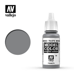 Vallejo 158:MODELCOLOR 870-17ML. MEDIUM SEA GREY - Al Masam Stationery LLC