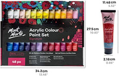 Mont Marte Acrylic Paint Set 48pc x 36ml - Al Masam Stationery LLC