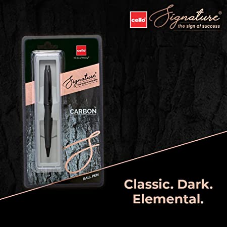 Cello Signature Carbon BP 1BLTR- Blue - Al Masam Stationery LLC Main image