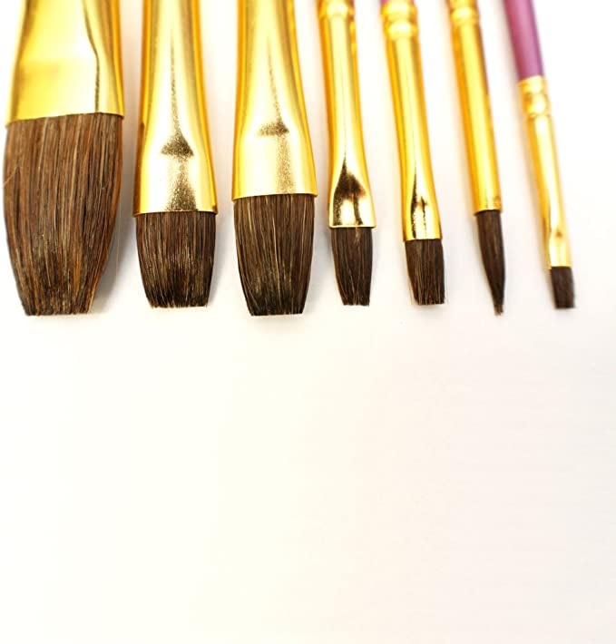 Mont Marte Gallery Series Brush Set Watercolour 7pc - Al Masam Stationery LLC