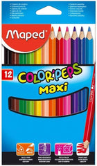 Maped Jumbo Color Pencil & Crayons Maxi Pack - Al Masam Stationery LLC