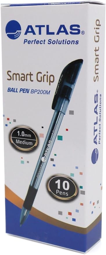 Atlas Smart Grip Ball Pen Red 0.7mm | Writing Pen