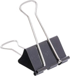 Hand Binder Double Clips 41mm | Large Office Paper Clips