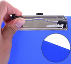 Atlas A4 Push Type Clipboard Blue | Document Holder