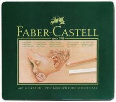 FABER-CASTELL PITT STUDY SET BIG SET/25 TIN - Al Masam Stationery LLC