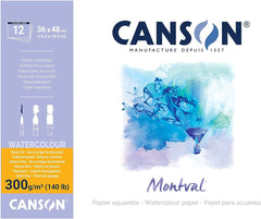 Canson Montval Water Color Pad 36x48 300gsm - Al Masam Stationery LLC