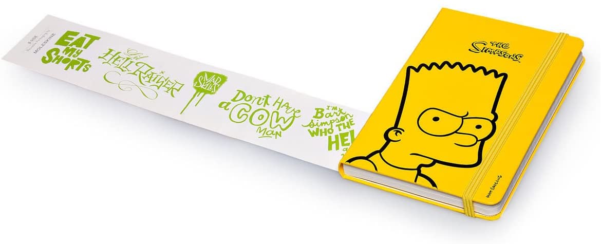 Moleskine Limited Edition The Simpsons Ruled Notebook Pocket - Al Masam Stationery LLC