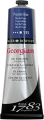 Daler Rowney Georgian Oil Paint  225ML  PRUSSIAN BLUE - Al Masam Stationery LLC