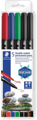 Staedtler Double-end Permanent Fibre Tip - Al Masam Stationery LLC