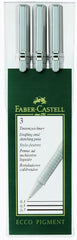 FABER-CASTELL ECCO PIGMENT SET/3 0.3/0.5/0.7 - Al Masam Stationery LLC