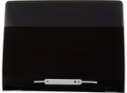 Atlas PVC Flat File with Pocket A4 Black White