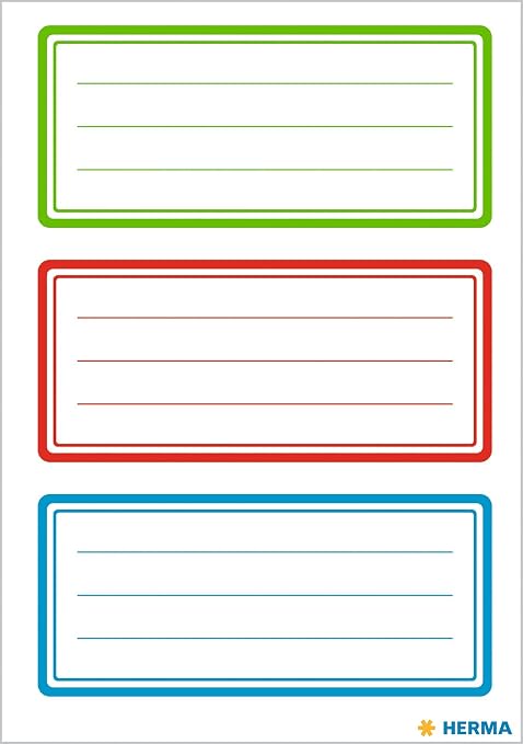 Label Stickers Model 4 for Naming, Organising and School Supplies Secondary image