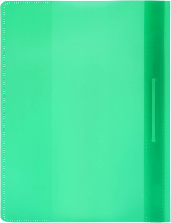 Atlas Clear Folder PP A4 Green | Document File Folder