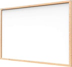 Bi-Office Non-Magnetic Whiteboard 90x120cm Wooden Frame
