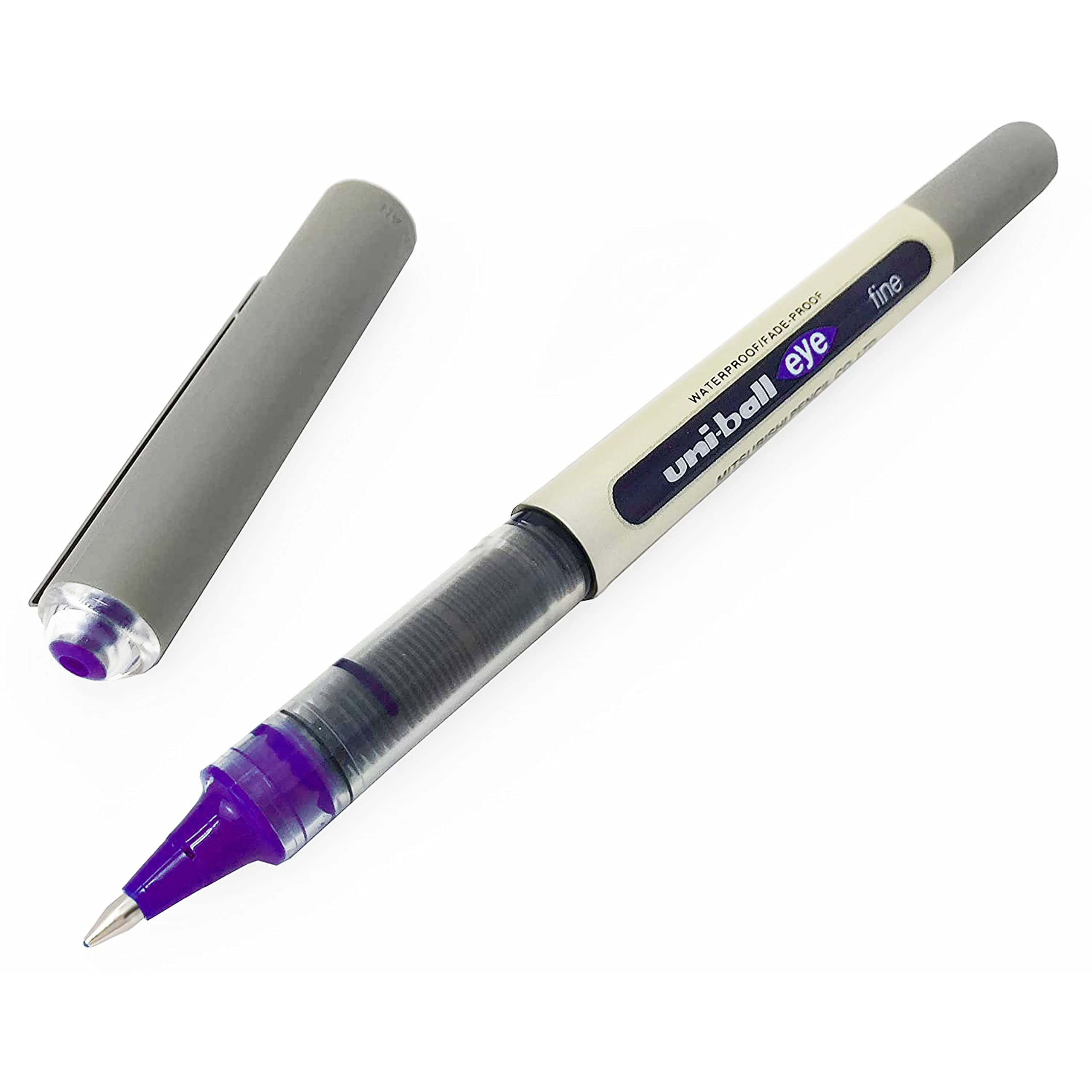 Mitsubishi 0.7 mm Uniball Eye Rollerball Pen Violet - Al Masam Stationery LLC Main image
