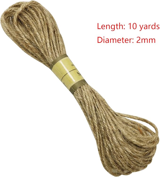 Twine Rope 3m x 3mm for Crafts & DIY