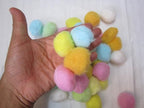 Assorted Colour Cotton Balls for Crafts and School Projects