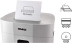 Dahle PS380 Cross-Cut Paper Shredder 4 x 12mm for Office & Document Security