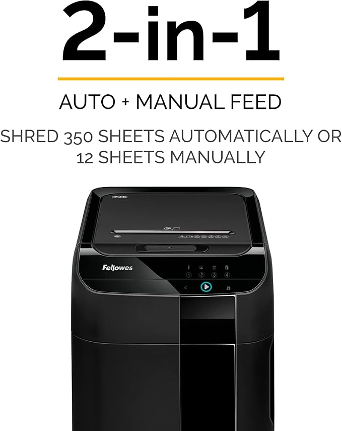 Shredder Machine Fellowes Automax 350C - Al Masam Stationery LLC